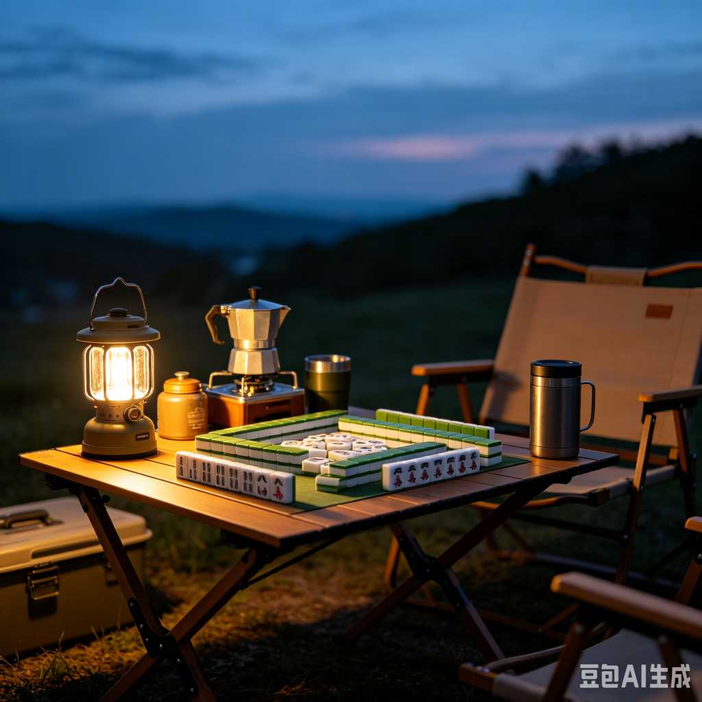 indoor family mahjong set