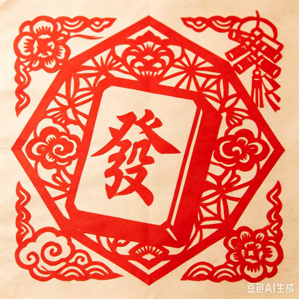 elegant text mahjong tiles